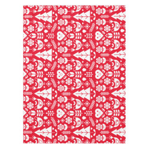Nordic Scandinavian Christmas Decorations Tablecloth