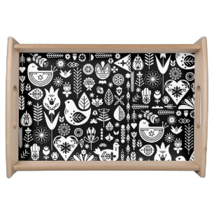 Nordic Scandinavian Christmas  Serving Tray