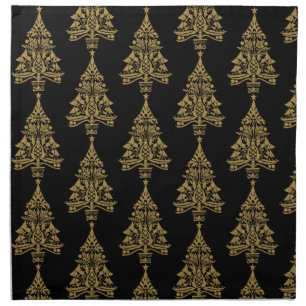 Nordic Scandinavian Christmas Tree Decorations Cloth Napkin