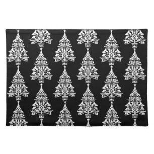 Nordic Scandinavian Christmas Tree Decorations Cloth Placemat