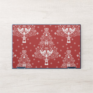 Nordic Scandinavian Christmas Tree Magic HP Laptop Skin