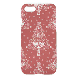 Nordic Scandinavian Christmas Tree Magic iPhone SE/8/7 Case