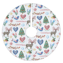 Nordic Scandinavian Style Christmas Pattern