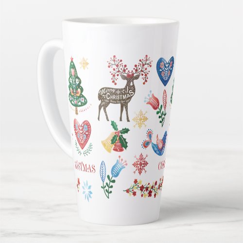 Nordic Scandinavian Style Christmas Pattern Mug