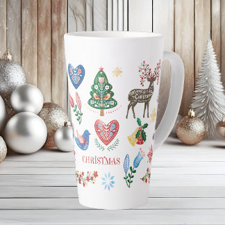 Nordic Scandinavian Style Christmas Pattern Mug