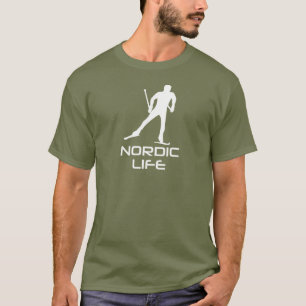 Nordic Skiing Life T-Shirt