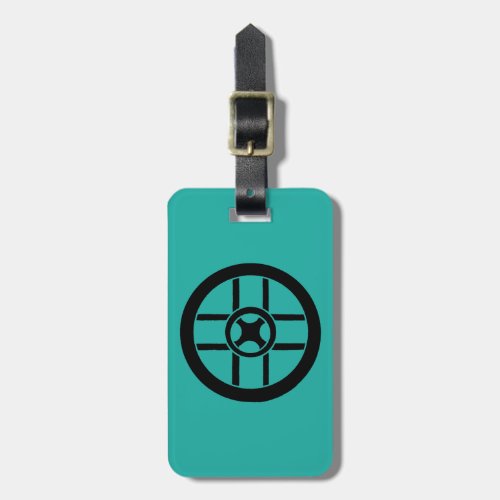 Nordic Symbol Wheel Cross Luggage Tag