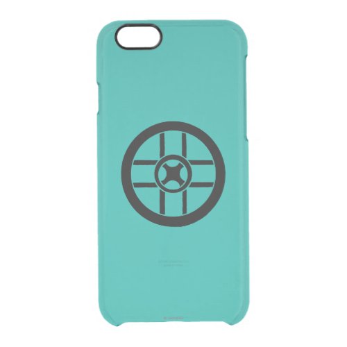 Nordic Symbol Wheel Cross Clear iPhone 66S Case