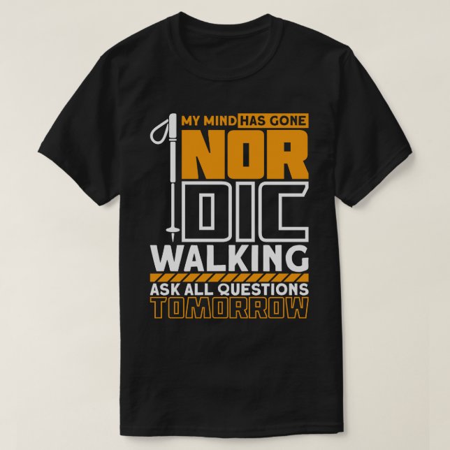 Nordic Walking 4 T-Shirt (Design Front)