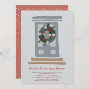 Nordic Winter Christmas Housewarming Holiday Card
