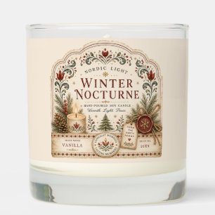 Nordic Winter Label Scented Candle
