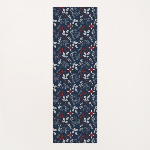 Nordic Winter Seamless Pattern  Yoga Mat