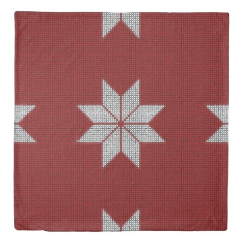 Nordic Winter Snowflake Christmas Duvet Cover