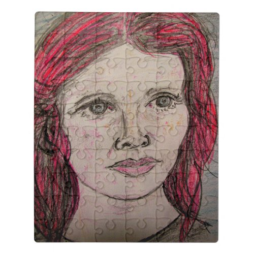 Nordic Woman Jigsaw Puzzle