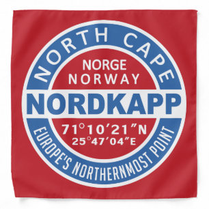 NORDKAPP Norway bandana