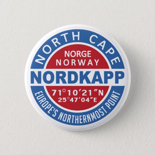 NORDKAPP Norway buttons