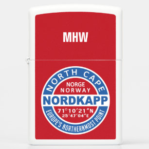 NORDKAPP Norway custom monogram lighter