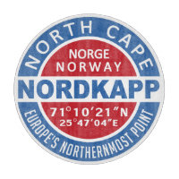 NORDKAPP Norway cutting board