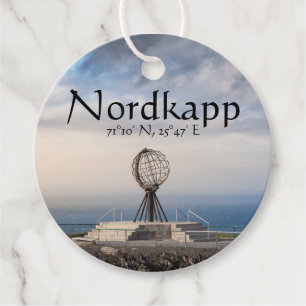 Nordkapp Norway Favor Tags