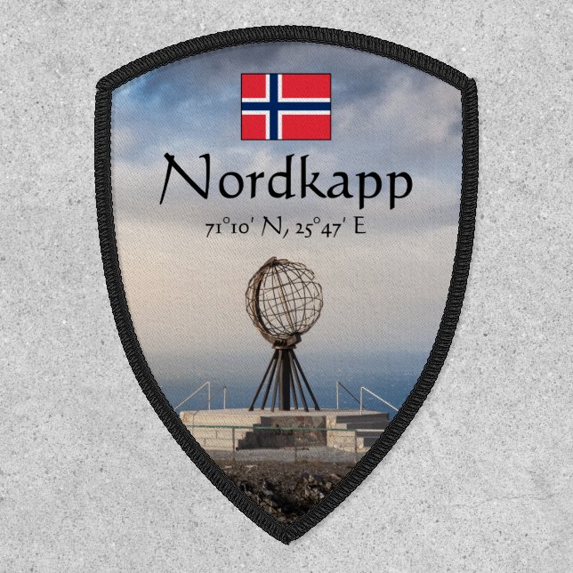 Nordkapp Norway Souvenir Patch (Front)