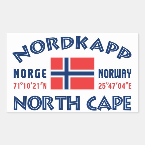NORDKAPP Norway stickers