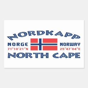 NORDKAPP Norway stickers