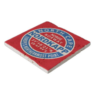 NORDKAPP Norway stome trivets