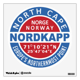 NORDKAPP Norway wall decals