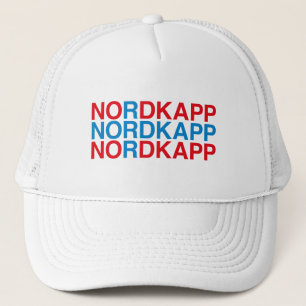 NORDKAPP Norwegian Flag Trucker Hat