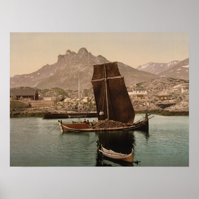 Nordlandsbaat, Nordland, Norway Poster (Front)