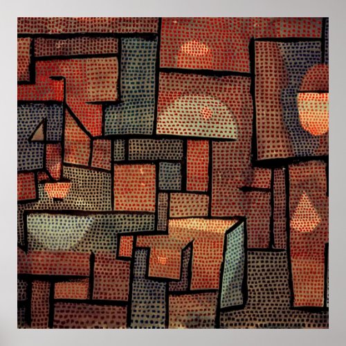 Nordrimmer by Paul Klee Poster