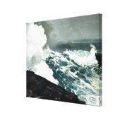 Noreaster - Winslow Homer famous painting Canvas Print | Zazzle