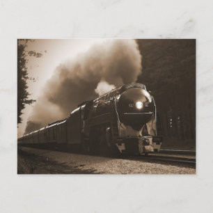 Norfolk and Western 611-The Spirit of Roanoke Postcard