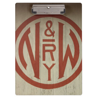 Norfolk and Western Railway Logo Clip Board
