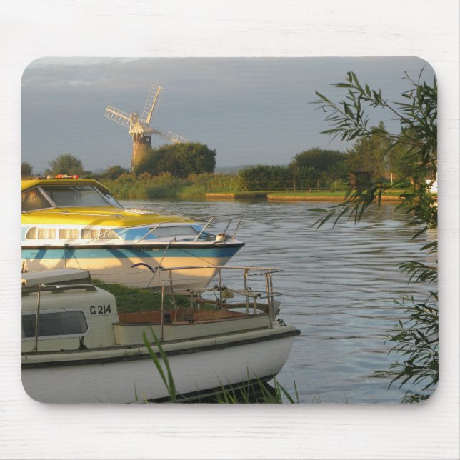 Norfolk Broads - Mousemat Mouse Pad (Front)
