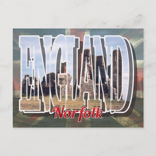 Norfolk, England Postcard (Front)