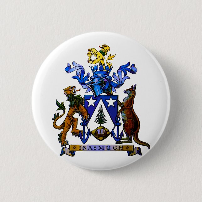 Norfolk Island COA Button (Front)