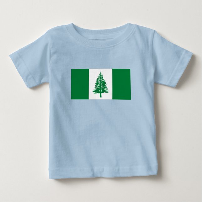 Norfolk Island Flag Baby T-Shirt (Front)