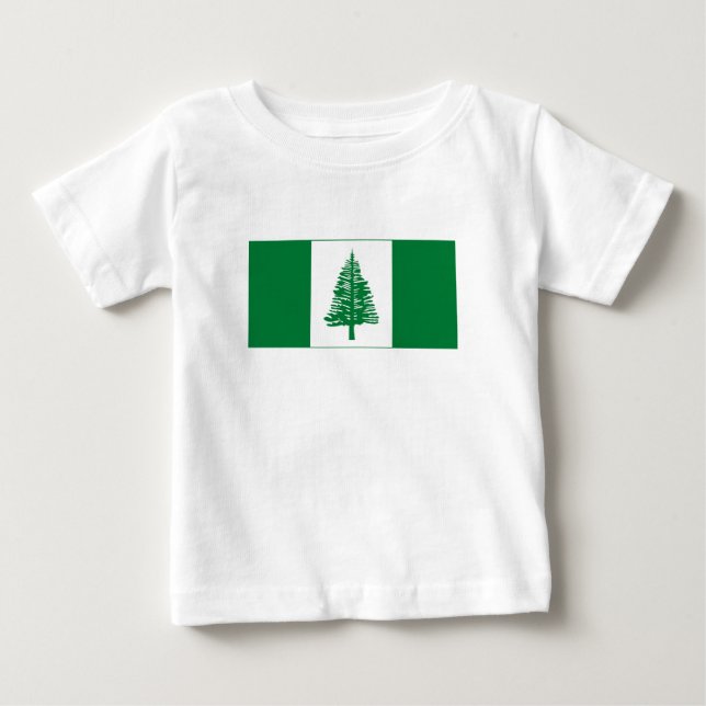 Norfolk Island Flag Baby T-Shirt (Front)