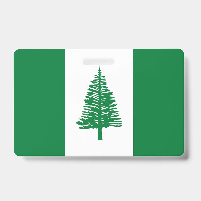 Norfolk Island flag Badge (Front)