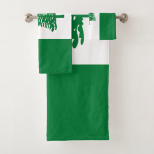 Norfolk Island Flag Bath Towel Set