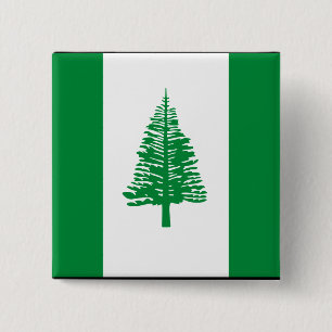 Norfolk Island Flag Button