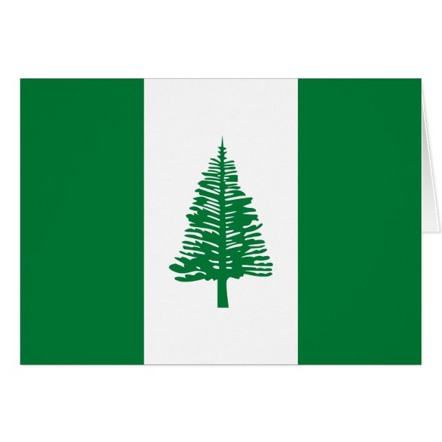 Norfolk Island Flag Cards (Front Horizontal)
