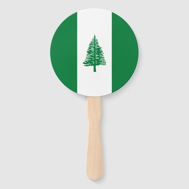 Norfolk Island Flag Hand Fan (Front)