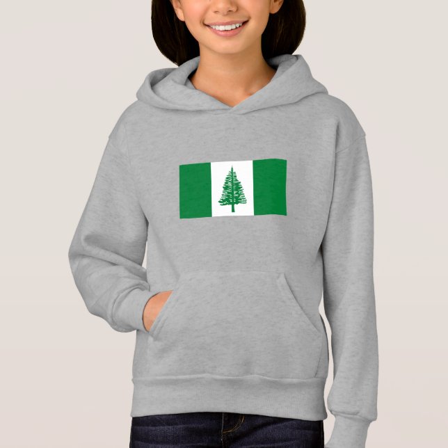 Norfolk Island Flag Hoodie (Front)