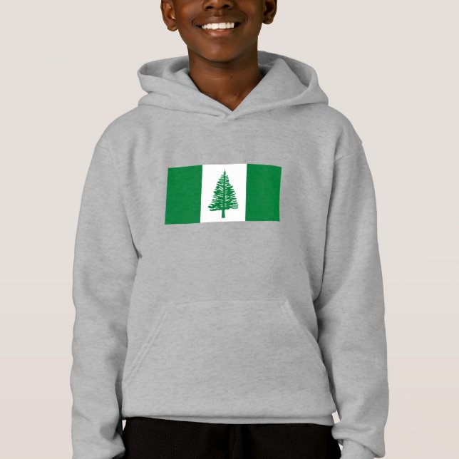 Norfolk Island Flag Hoodie (Front)