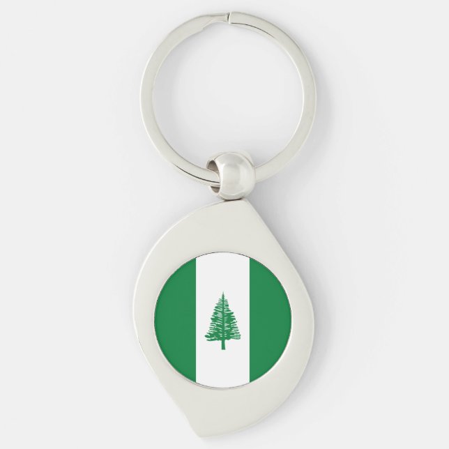 Norfolk Island Flag Keychain (Front)