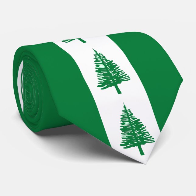 Norfolk Island Flag Neck Tie (Rolled)