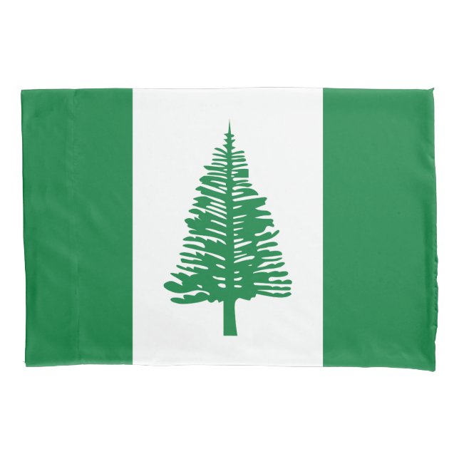 Norfolk Island Flag Pillow Case (Front)