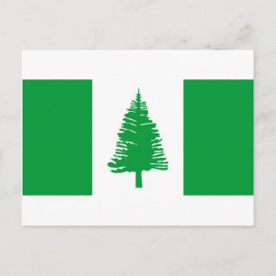 Norfolk Island flag Postcard